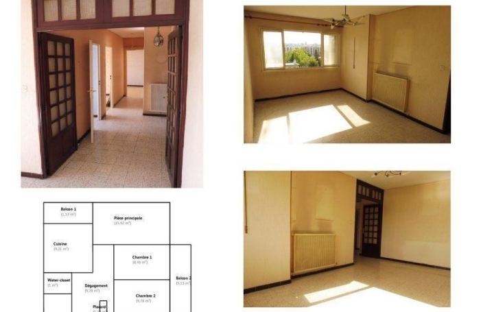 Annonces BOUCBELAIR : Appartement | MARSEILLE (13014) | 76 m2 | 55 000 € 